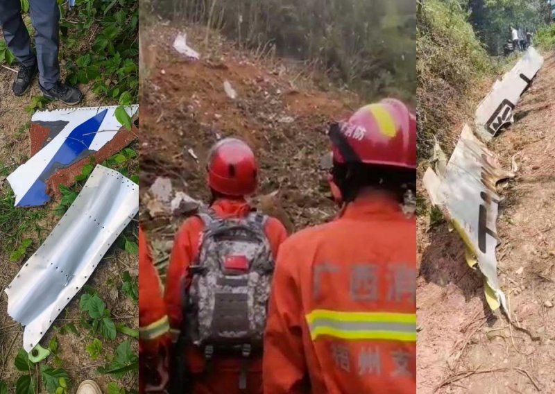 [VIDEO] Kineski vatrogasni dužnosnik o rušenju aviona sa 132 putnika: Među ostacima nema znakova života