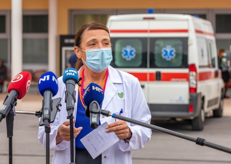 Ravnateljica pulske bolnice: Nema porasta hospitaliziranih zbog covida