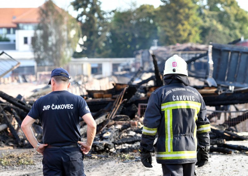Požar u pilani kod Čakovca stavljen pod kontrolu