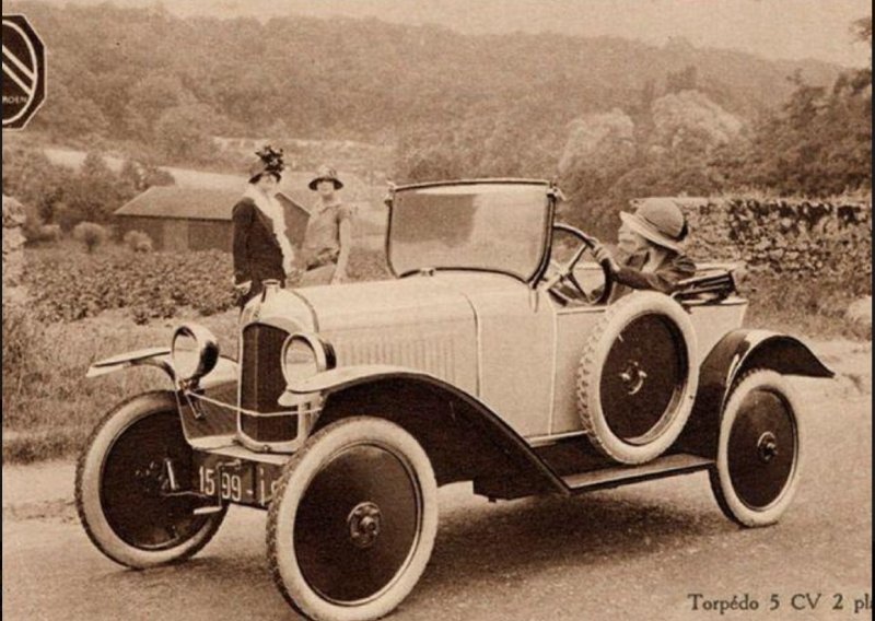 [FOTOPRIČA] Prije 100 godina lansiran Citroën 5CV Type C, prvi automobil također i za žene