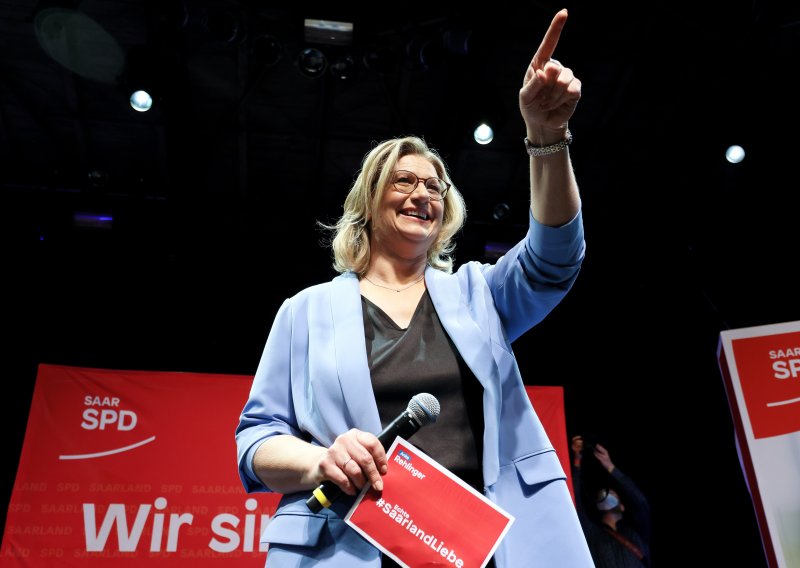SPD Olafa Scholza uvjerljiv pobjednik izbora u Sarskoj
