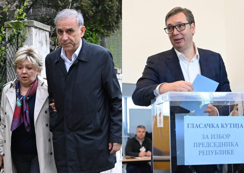 [FOTO/VIDEO] U Beogradu glasali Vučić i oporbeni adut Ponoš, oženjen Hrvaticom. Može li biti iznenađenja?