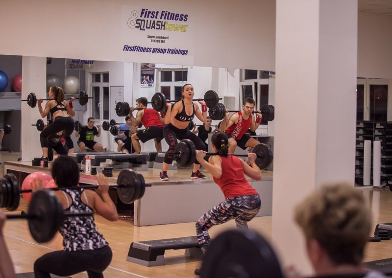 Osvojite članarinu za grupne programe u First Fitness i Squashtoweru