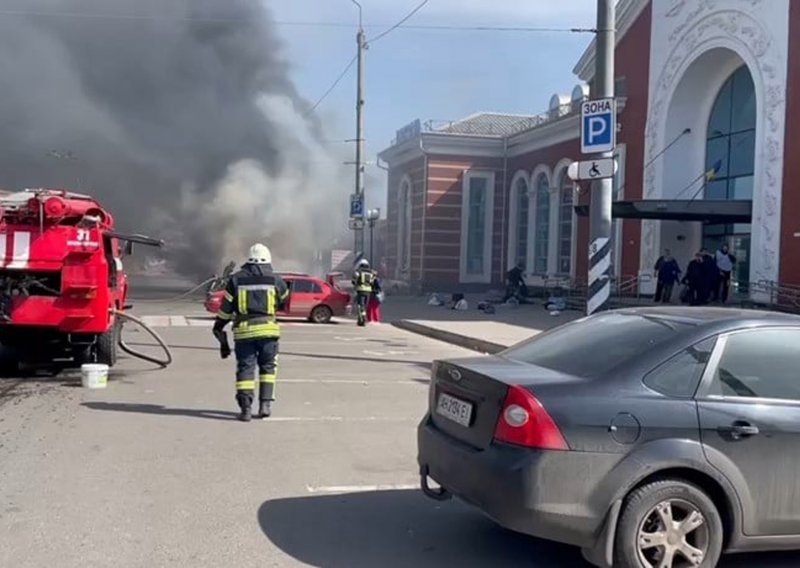 Raketni napad na željezničku postaju u Ukrajini: 50 mrtvih, uključujući petero djece