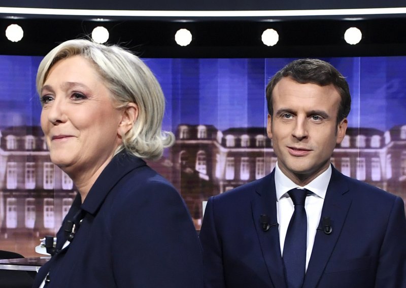 Macron i Le Pen sučeljavaju se u TV debati: Macron vodi u anketama, ali...