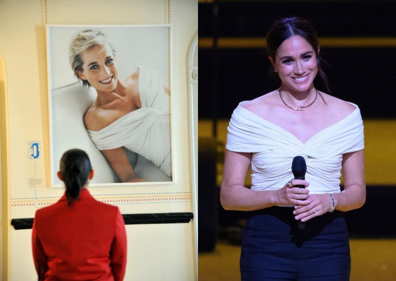 Pazi na svaki detalj: Meghan Markle ovim modnim komadom odala je počast princezi Diani