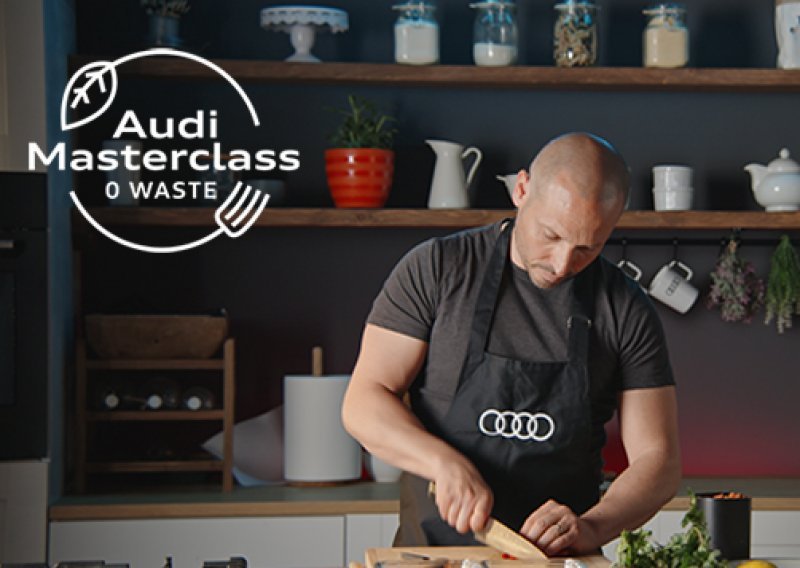 Inspiracija dolazi iz kuhanja: Tvrtko Šakota otkriva proljetni zero waste meni u suradnji s Audijem