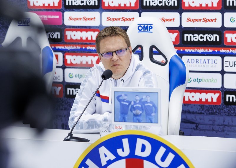 Trener Hajduka progovorio o pritisku navijača, a na poseban način dotakao se i Dinama: Ovo bi mogla biti ključna utakmica, ali...