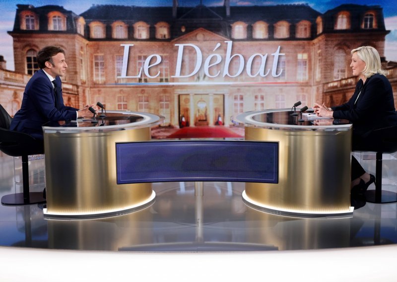 Održana jedina debata između Macrona - Le Pen prije izbora: Dominirala pitanja o kupovnoj moći birača i Rusiji, pale i teške riječi