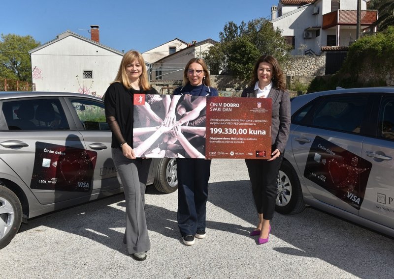 PBZ Grupa donirala dva vozila Odgojnom domu Mali Lošinj za kvalitetniji život njegovih korisnika