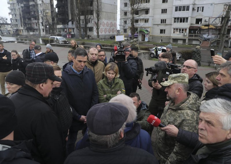 Premijeri Danske i Španjolske za posjeta Ukrajini najavili novu vojnu pomoć