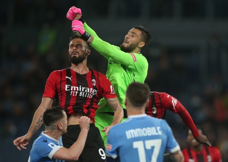 [FOTO] Milan preokretom kojeg su inicirali Rebić i Ibra u 93. minuti utakmice slavio kod Lazija i zauzeo vrh ljestvice