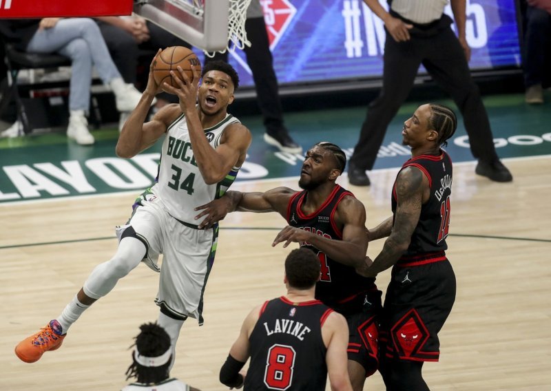 Giannis Antetokounmpo 'ukrotio' je Bullse i vodi Milwaukee prema konferencijskom polufinalu