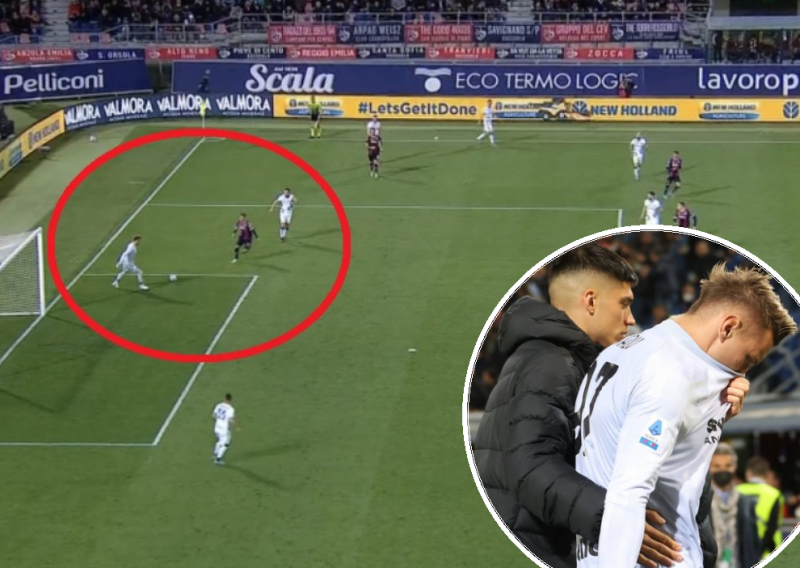 Pogledajte nevjerojatan kiks golmana Intera koji je u suzama napustio teren; Perišić mu je dodao loptu pa ostao u šoku kada je shvatio što se dogodilo!