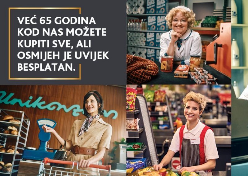 Konzum obilježava 65 godina poslovanja u Hrvatskoj