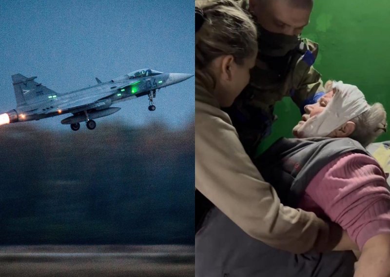 Rusi upali u zračni prostor Švedske, dignuti borbeni avioni; grad Liman u plamenu; 20 ranjenih civila evakuirano iz Azovstala