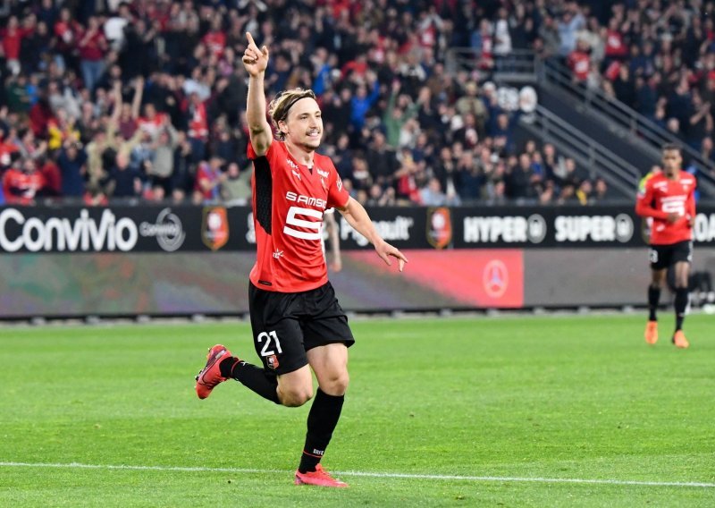 Impresivan nastup Lovre Majera; s dva je pogotka odveo Rennes do pobjede i drži ga u utrci za mjesto koje vodi u Ligu prvaka