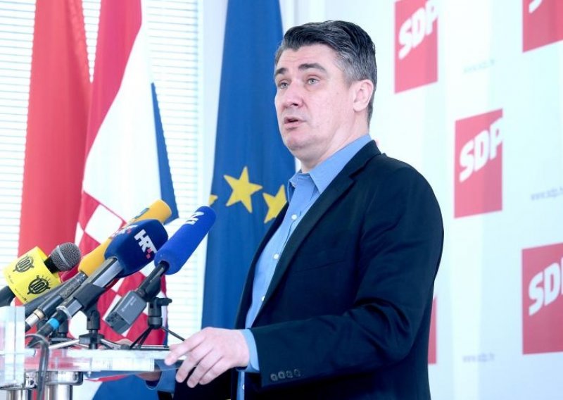 Milanović: HDZ jedino što ima je da lupa po SDP-u