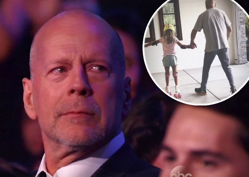 Pojavila se snimka Bruce Willisa i kćerke, slavni glumac čini se dobro raspoložen