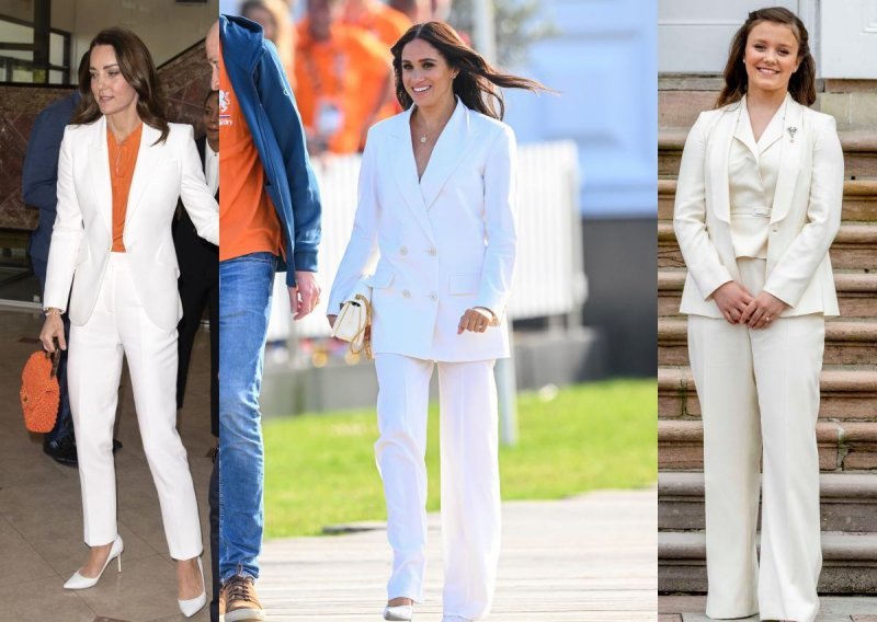 Zbog čega su elegantna odijela u bijeloj boji toliko popularna na kraljevskim dvorima?