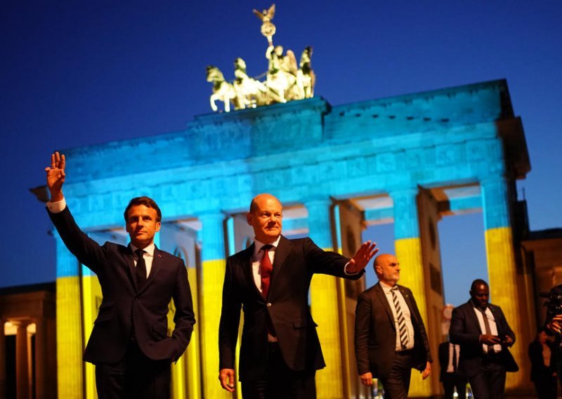 Scholz i Macron traže što hitnije primirje u Ukrajini