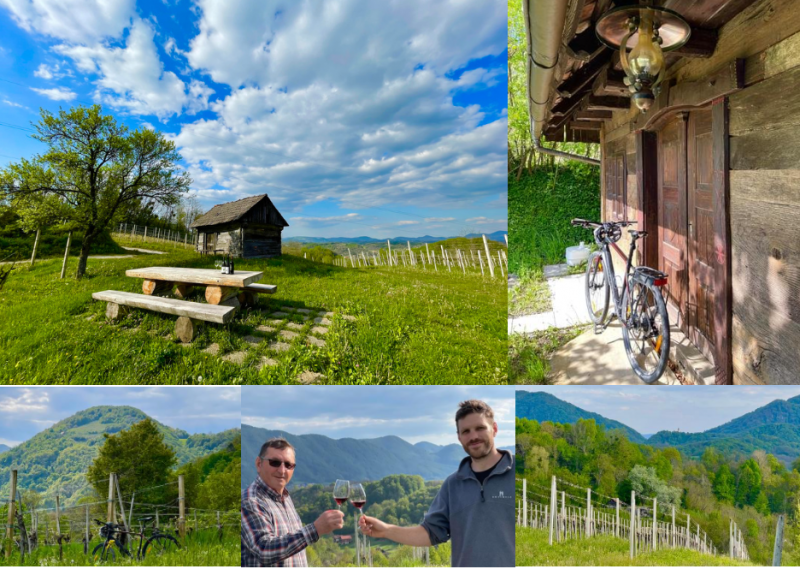 [FOTO/VIDEO] Kad već toliko voli te brege s bicikla, naš bloger je u Zagorju odlučio naučiti nešto i o vinima