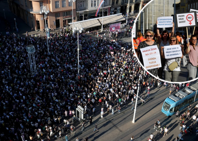 [FOTO/VIDEO] Prosvjed DOSTA!: Nakon potresnih svjedočanstva žena, tisuće građana skandiralo: 'Ostavka, ostavka!'