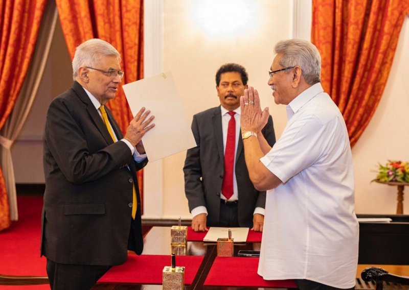 Šri Lanka imenovala novog premijera da riješi rastuću krizu