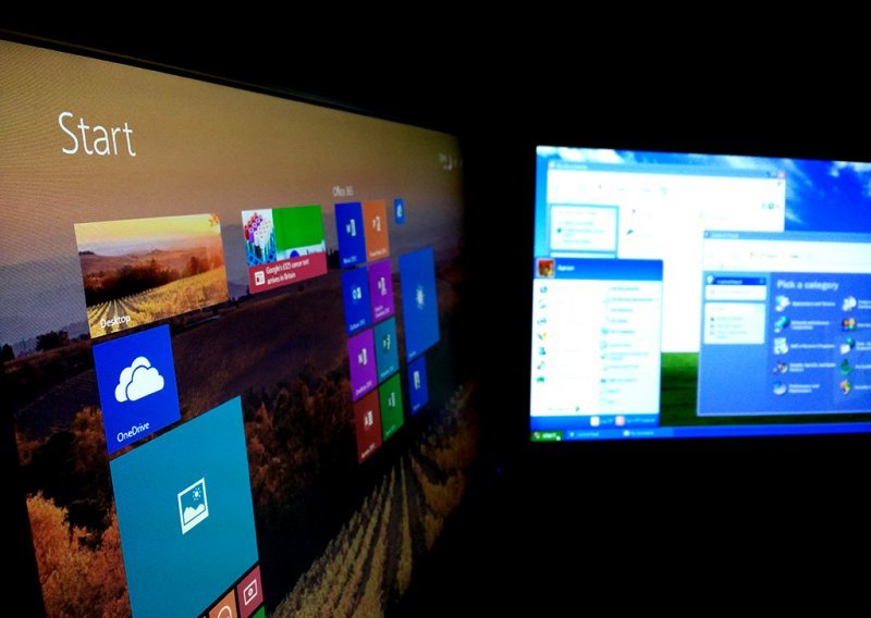 Windows 8 udjelom na tržištu konačno prestigao Windows XP