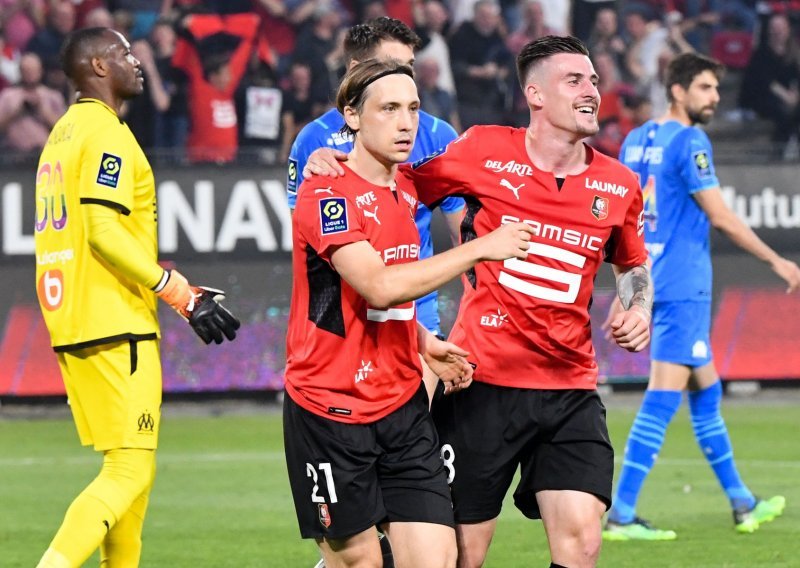 Rennes i Majer u derbiju srušili Marseille i ostali u igri za Ligu prvaka, hrvatski veznjak golom zapečatio pobjedu