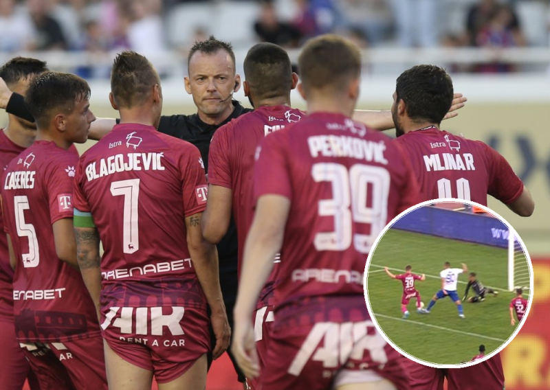 [ANKETA/VIDEO] Svi govore o prvom penalu dosuđenom za Hajduk. Je li Istra oštećena na Poljudu?