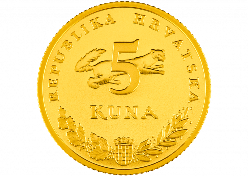 HNB izdao zlatnu kovanicu od pet kuna, cijena nije za svakoga