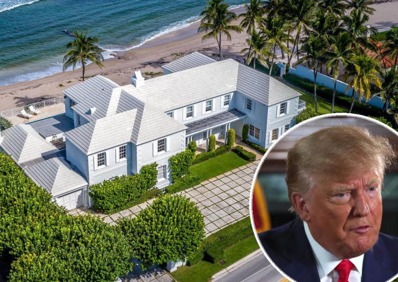 Donald Trump u najam je dao luksuznu vilu na Floridi: Za prvi red do mora iskeširat ćete oko 18 milijuna kuna godišnje