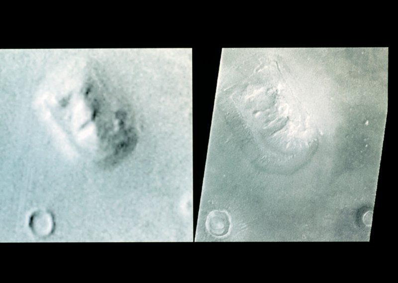 [FOTO] Kamenite formacije ili drevni kipovi? NASA otkriva tajnu  'vanzemaljskih struktura' na Marsu