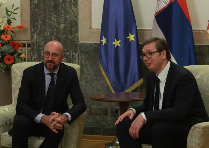 Michel istaknuo potporu Srbiji na putu u EU uz očekivanje da uvede sankcije Rusiji