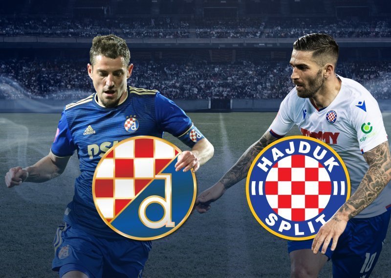 Hajduk stiže na Maksimir 'uveličati' Dinamovu proslavu naslova prvaka; evo gdje možete gledati najveći hrvatski derbi
