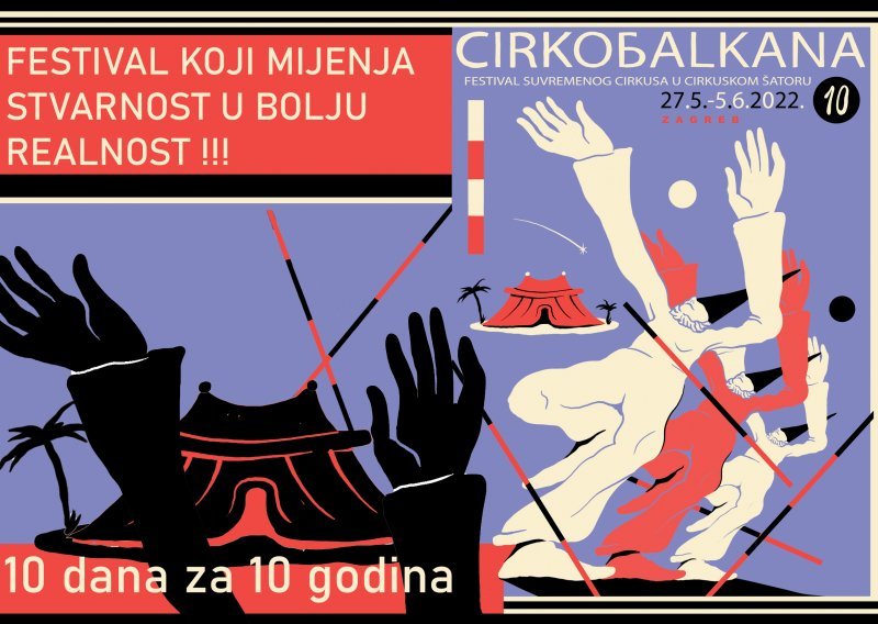 Festival suvremenog CIRKUSA koji mijenja stvarnost u bolju realnost