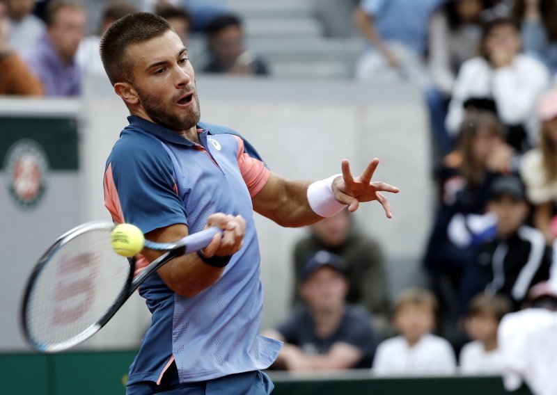 [FOTO] Crni dan za hrvatski tenis se nastavio; Borna Ćorić nije imao šanse protiv Grigora Dimitrova, a u prvom setu doživio je katastrofu