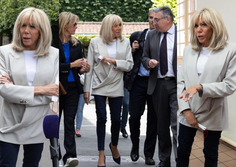 Jednostavno, a efektno izdanje: Brigitte Macron zna kako nositi ovaj vječni komad koji svi imaju u ormaru