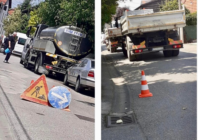 Pukla vodovodna cijev na Jarunu: Odjednom šiklja plin, nastala panika, ljudi pobjegli u kuće...