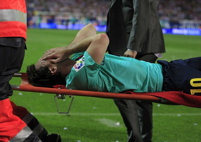 Messi ozlijeđen nakon krvničkog starta