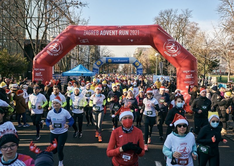 Otvorene prijave za Zagreb Advent Run 2022.