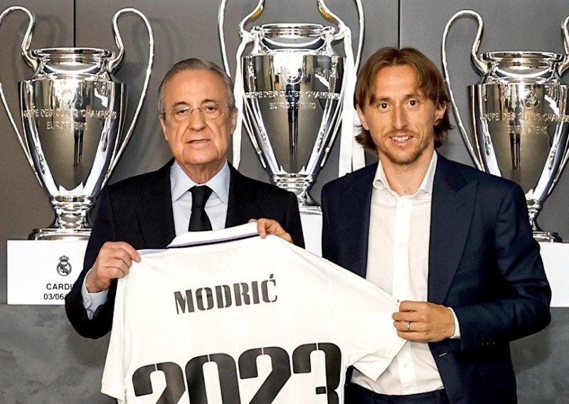 Luka Modrić u društvu predsjednika Pereza produžio ugovor s Real Madridom do ljeta 2023! Zna se i kada se ponovno priključuje reprezentaciji