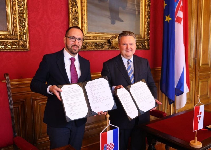 Gradonačelnici Tomašević i Ludwig potpisali Sporazum o suradnji Zagreba i Beča