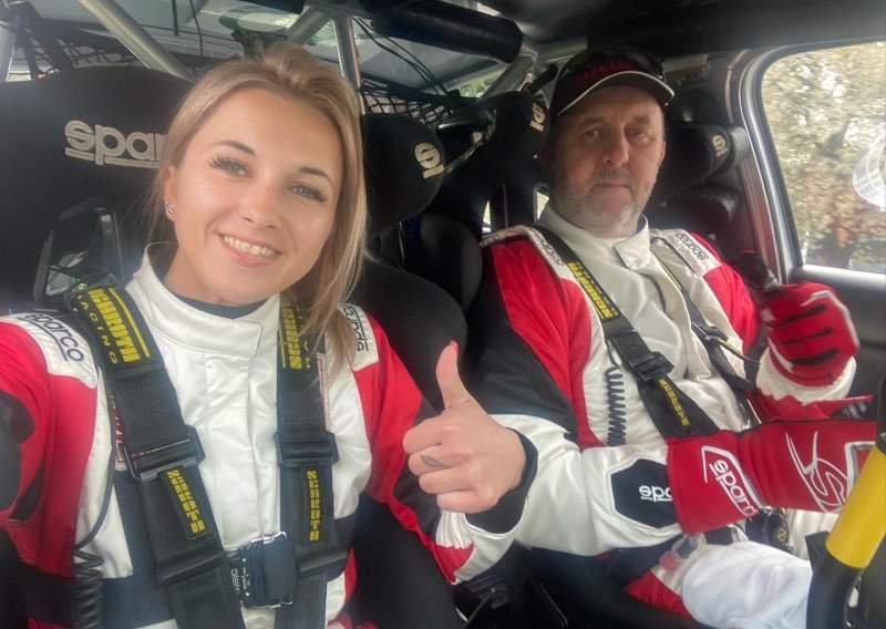 Zaljubljena u adrenalin: Autosport je njezina ljubav, a posebno reli, u kojem se snalazi kao riba u vodi