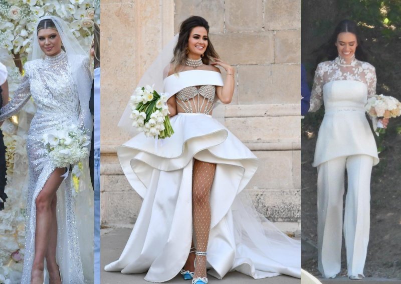 Od čiste elegancije do nepotrebnog kiča: Evo kakve su vjenčanice ove sezone birale najpoznatije domaće mladenke
