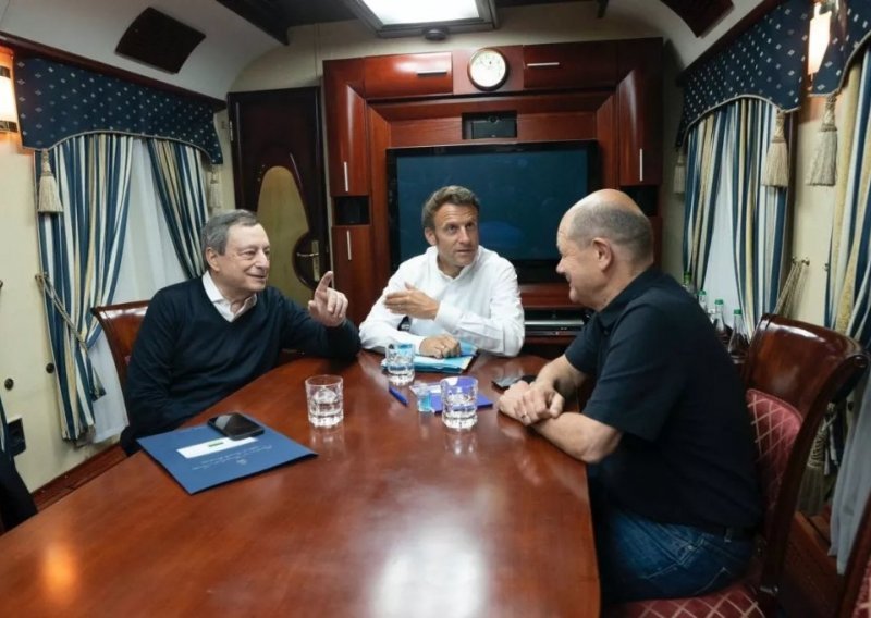 Scholz, Macron i Draghi zajedno u vlaku za Kijev, prvi put će posjetiti Ukrajinu od početka invazije