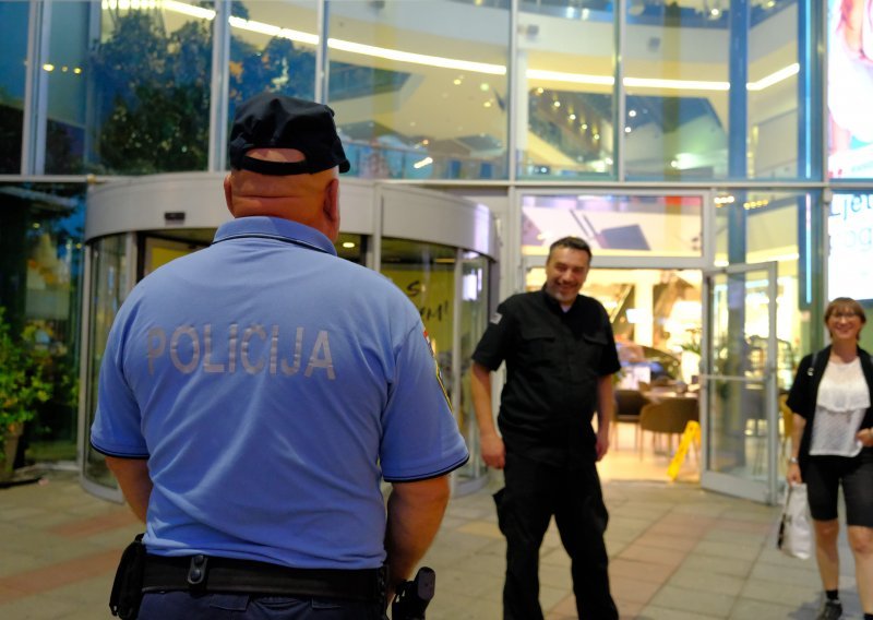 [FOTO] Dojava o bombi u zagrebačkom Avenue Mallu bila je lažna