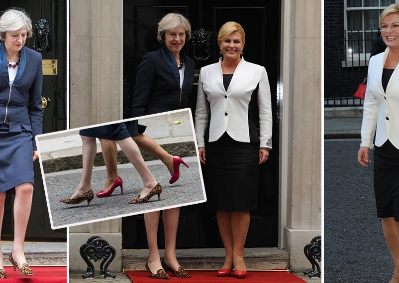 Odvažne cipele Grabar Kitarović i britanske premijerke u prvom planu