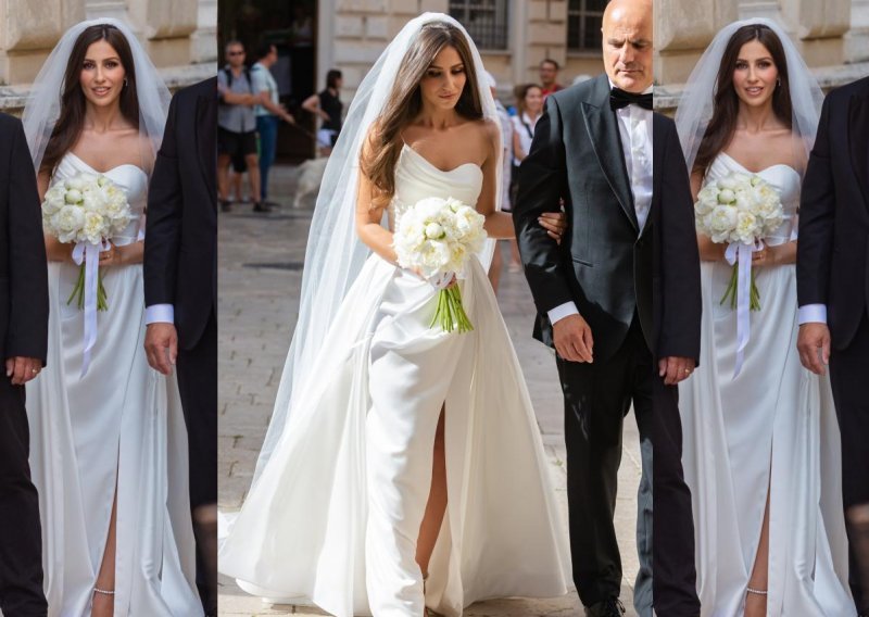 Pogledajte predivnu vjenčanicu Helene Matić koja osvaja elegancijom i minimalizmom